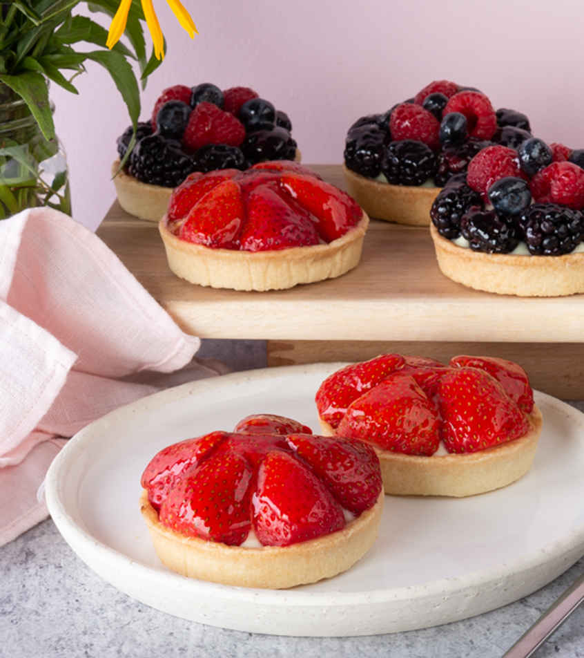 Tartelette aux fraises