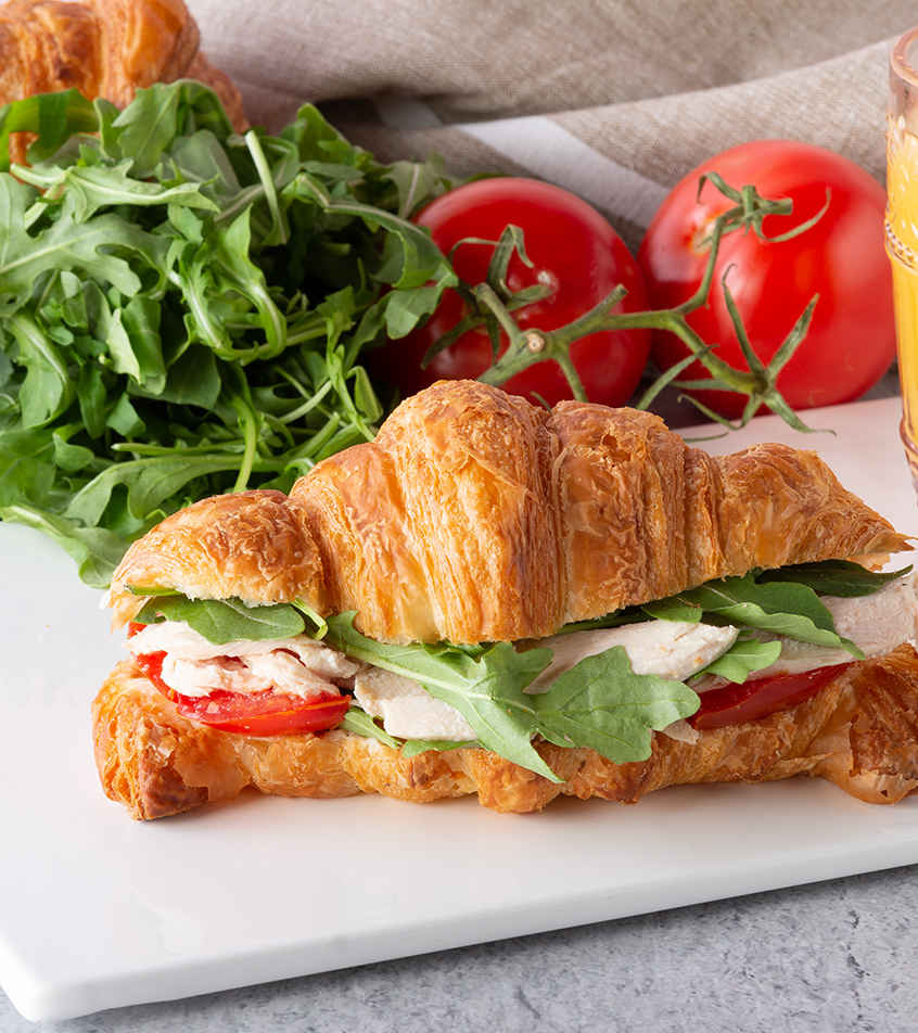 Croissant au poulet