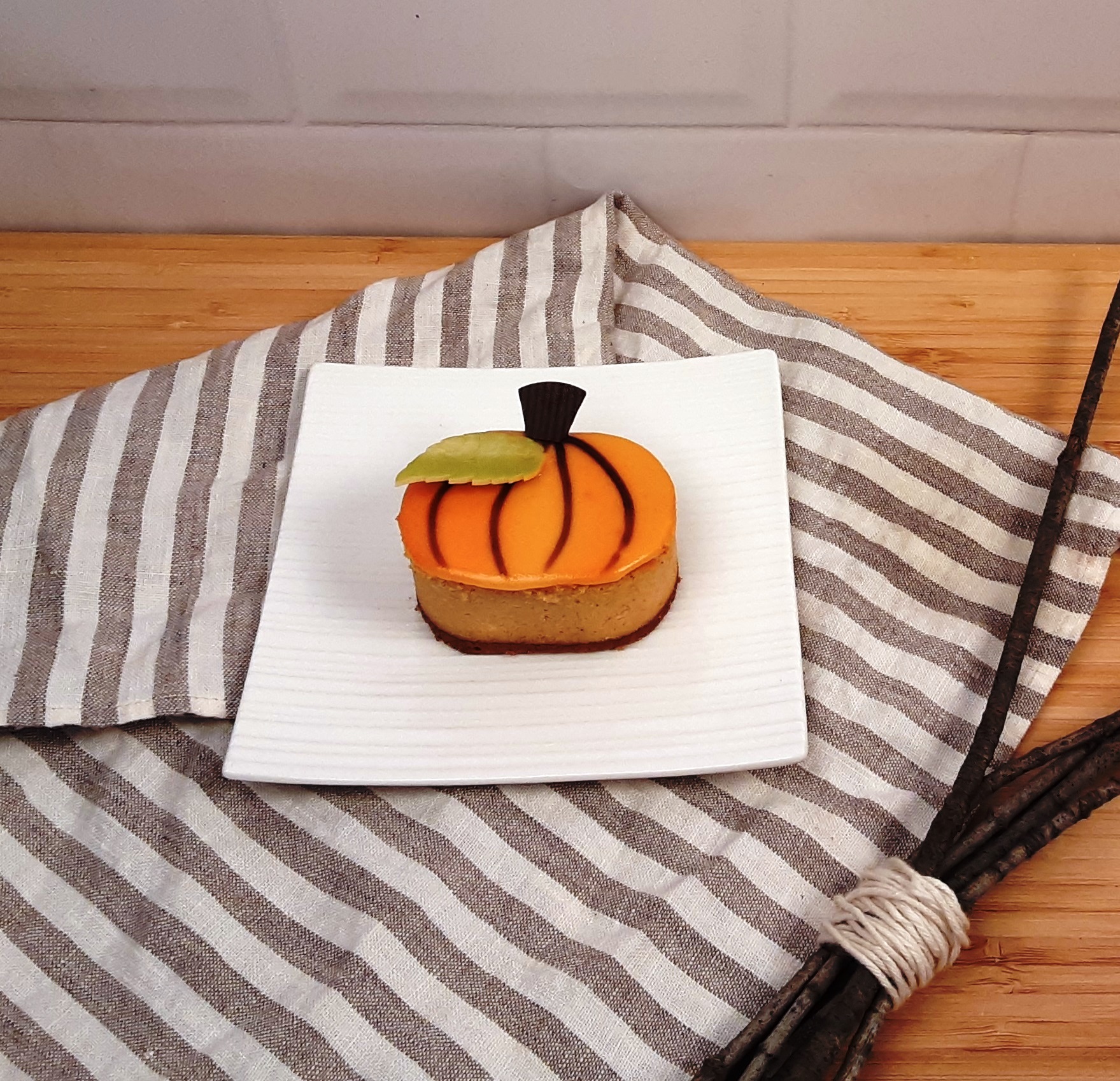Gâteau fromage à la citrouille