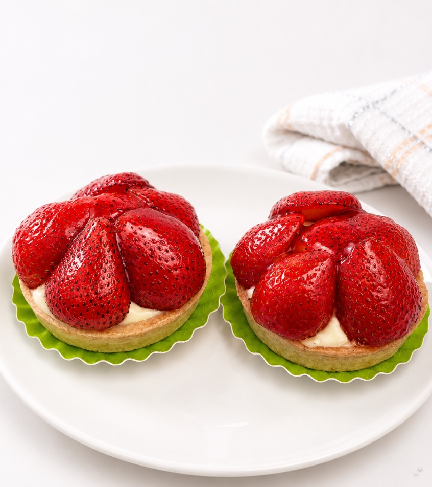 Tartelette aux fraises