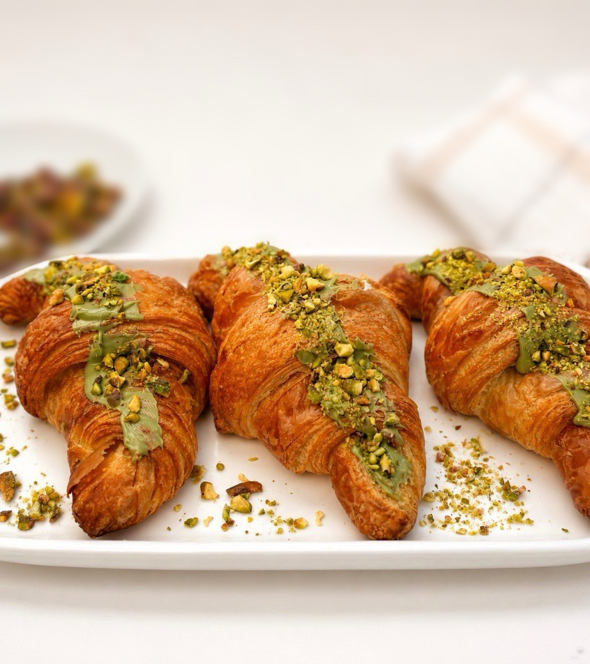Croissant à la pistache